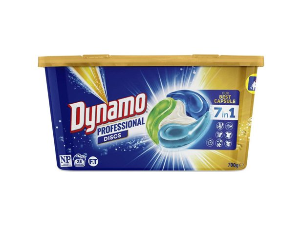 Dynamo Professional 7 in 1 Laundry Detergent Capsules 28 Pack