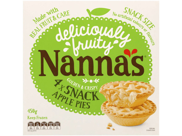 Nanna's Multipack Pies & Desserts Apple Pie 4 Pack