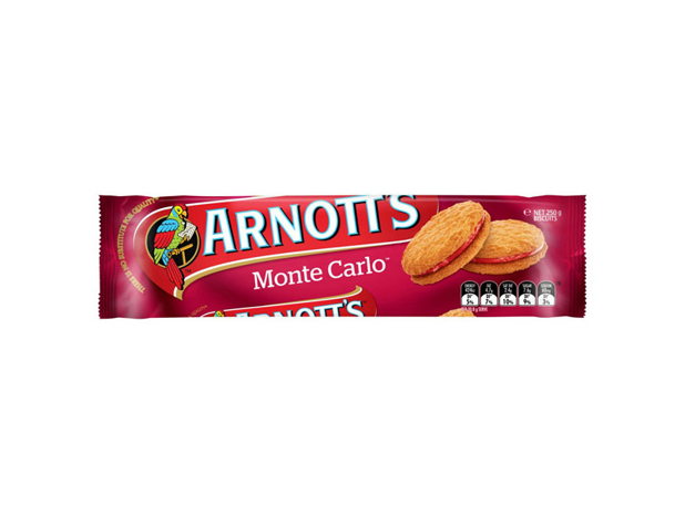 Arnott's Monte Carlo 250g