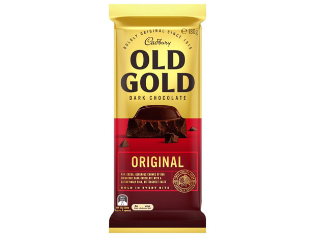 Cadbury Old Gold Dark Chocolate Original 180g