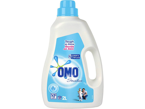 Omo Sensitive Laundry Detergent Liquid Front & Top Loader 2 Litre