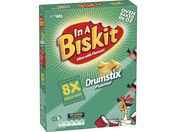 In A Biskit Drumstix Crackers Multipack 168g