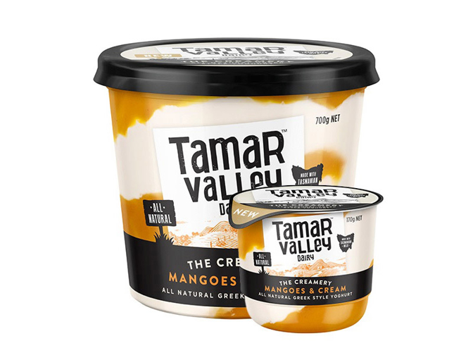 Tamar Valley Yoghurt Mango & Cream 170g