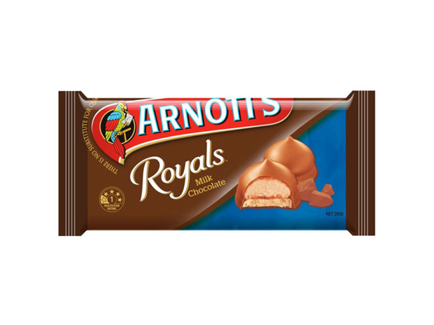 Arnott's Royals Milk Chocolate 200g