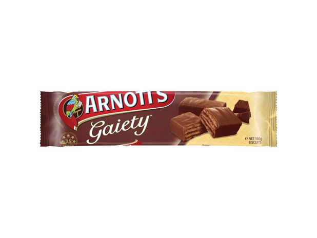 Arnott's Gaiety Wafer Biscuits 160g