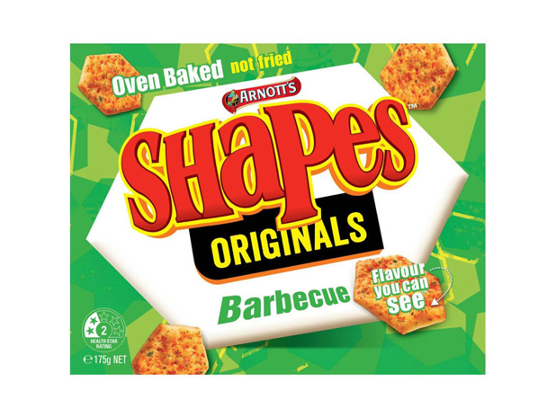 Arnott's Shapes Original BBQ 175g