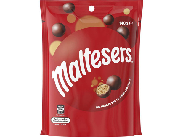 Maltesers Milk Chocolate Family Share Pouch 140g