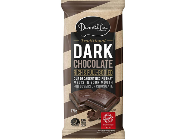 Darrell Lea Dark Chocolate Block 170g