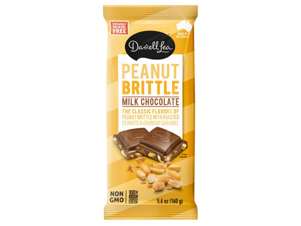 Darrell Lea Peanut Brittle Milk Chocolate Block 160g