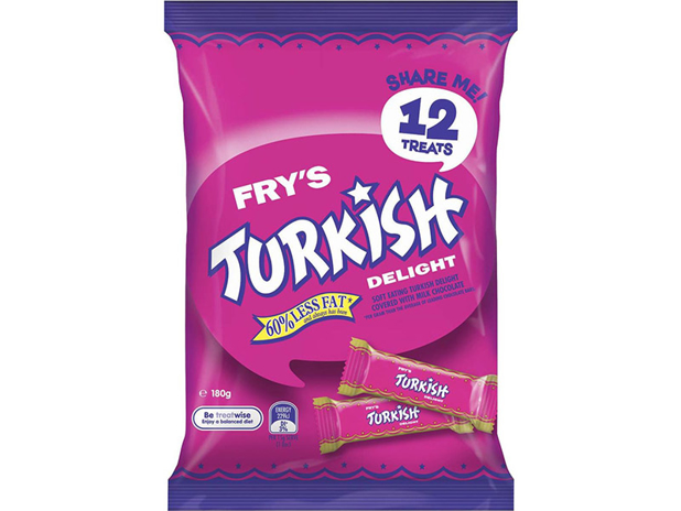 Cadbury Fry's Turkish Delight Sharepack 12 Pack