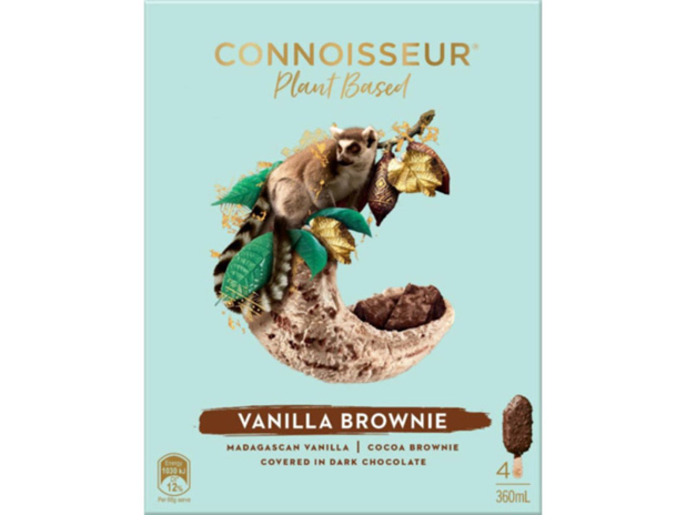 Connoisseur Multipack Vanilla Chocolate Brownie 4 Pack