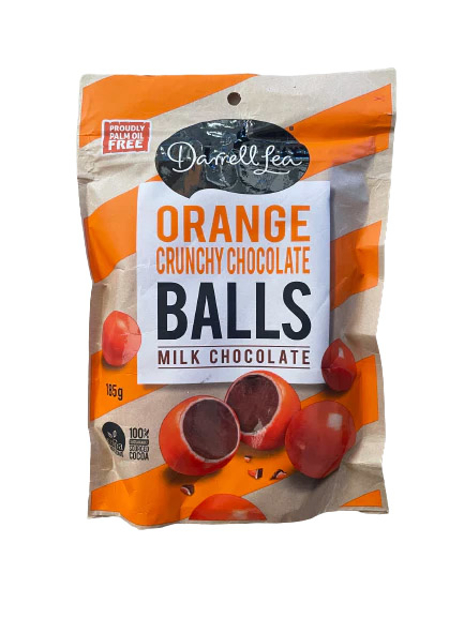 Darrell Lea Orange Crunchy Chocolate Balls 168g