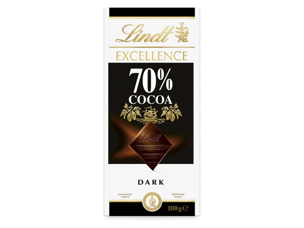 Lindt Excellence Dark Chocolate 70% Cocoa 100g