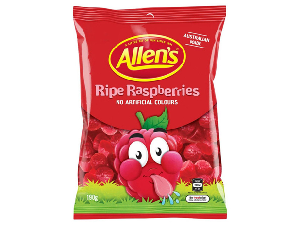 Allen's Ripe Raspberries 190g