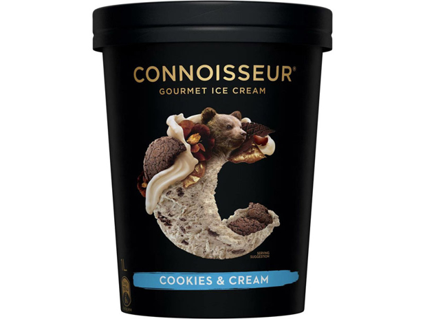 Connoisseur Ice Cream Cookies & Cream 1 Litre