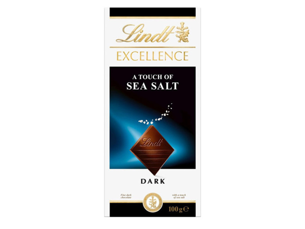 Lindt Excellence A Touch of Sea Salt 100g
